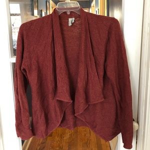 Rust cardigan